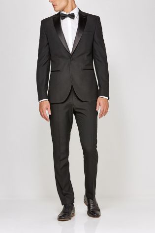 Black Tuxedo Suit: Jacket